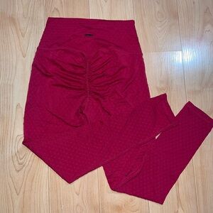 ECHT Women's Red Leggings